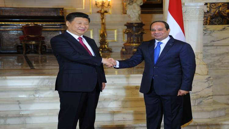 الرئيس مع الرئيس الصينى
