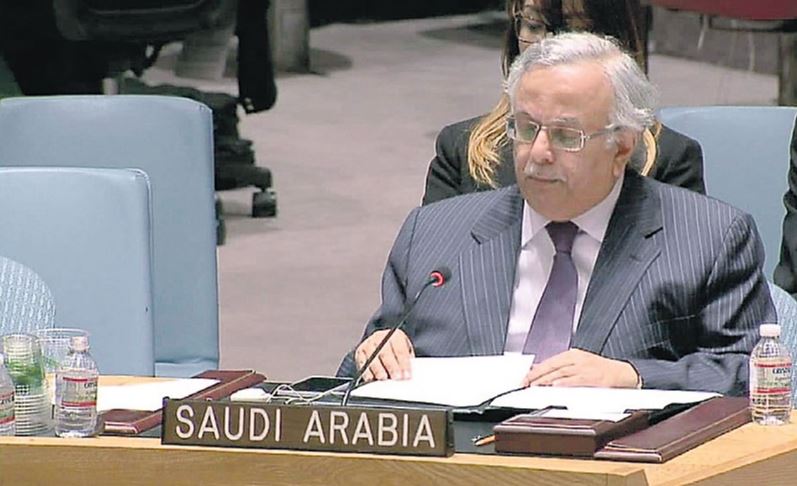 مندوب السعودية في الأمم المتحدة عبدالله المعلمي