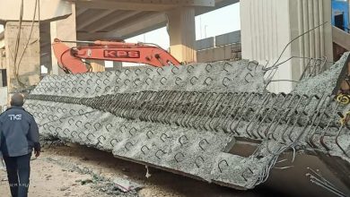 صور| محافظ الجيزة يطمئن على صحة المصابين بحادث إنزلاق إحدى الكمرات الخرسانية بمحور الفريق كمال عامر