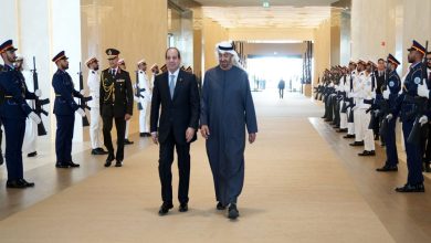 فيديو| الرئيس السيسي يختتم زيارته لدولة الإمارات ويعود إلى أرض الوطن